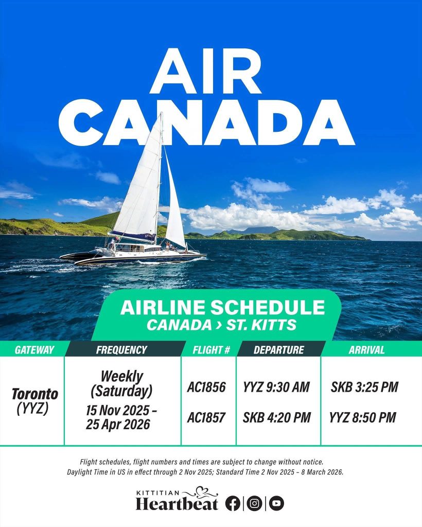 Air Canada- Canada > St. Kitts