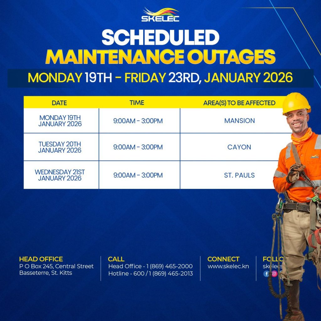 SKELEC – Scheduled Maintenance 19 – 23rd January 2026
