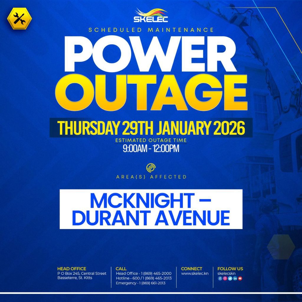 SKELEC Scheduled Outage January 29, 2026 – McKnight – Durant Avenue