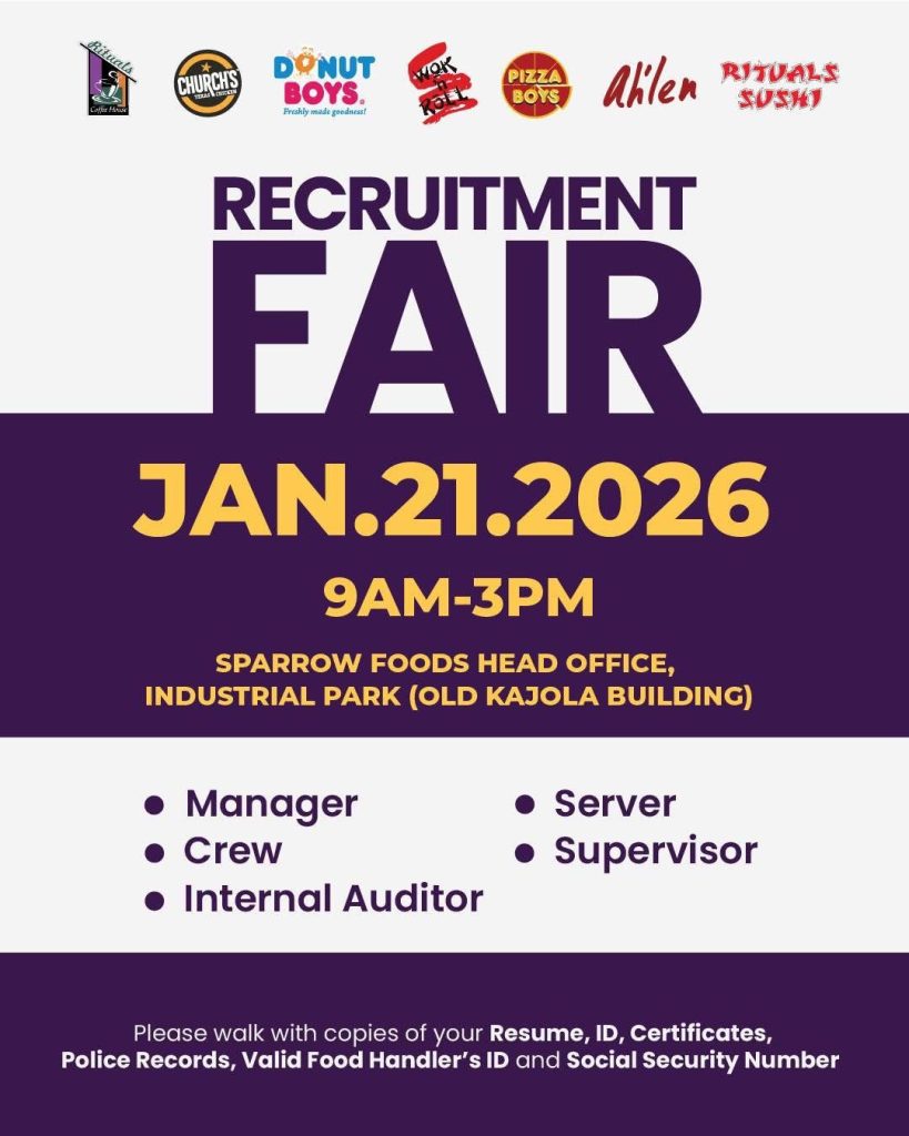 Sparrow Foods Recruitment Fair