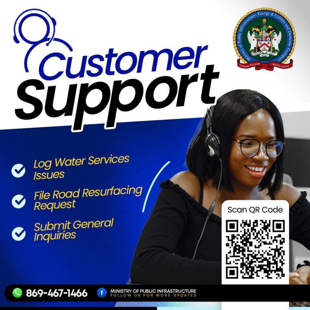 Ministry of Public Infrastructure: Energy & Ultilities and Domestic Transport Customer Support