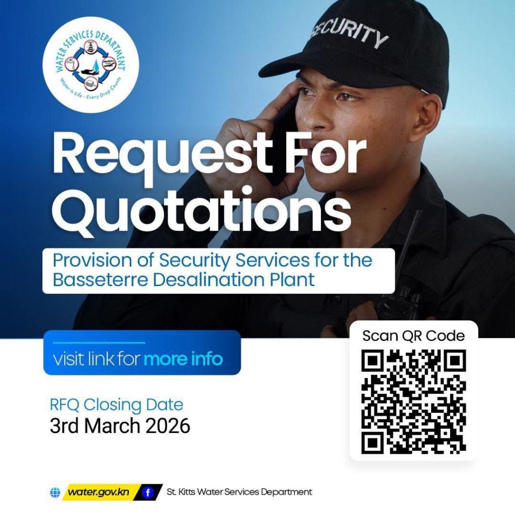St. Kitts Water Services Department Request for Quotations