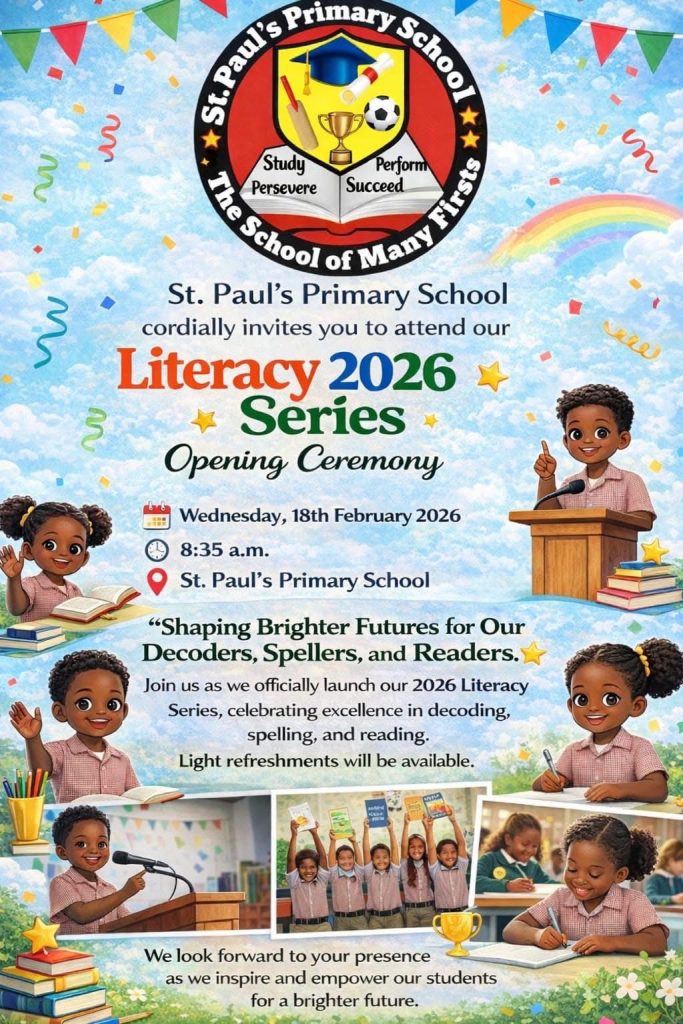 St. Paul’s Primary School Literacy 2026 Series