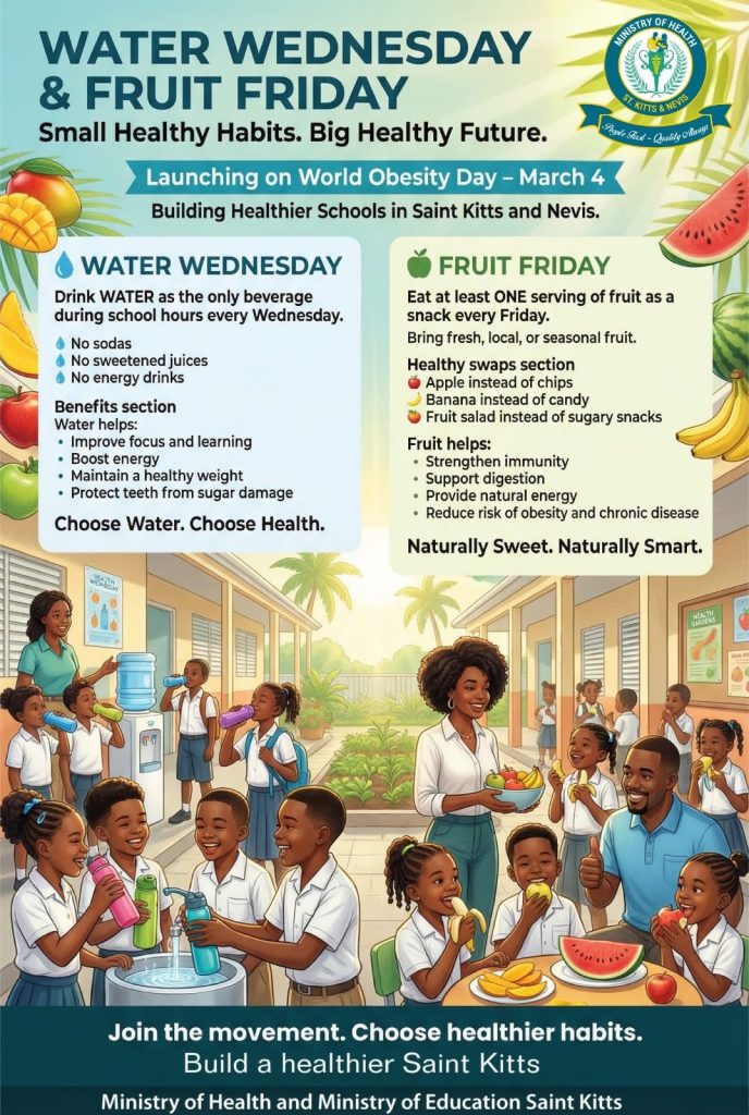 Ministry of Health Water Wednesday & Fruit Friday
