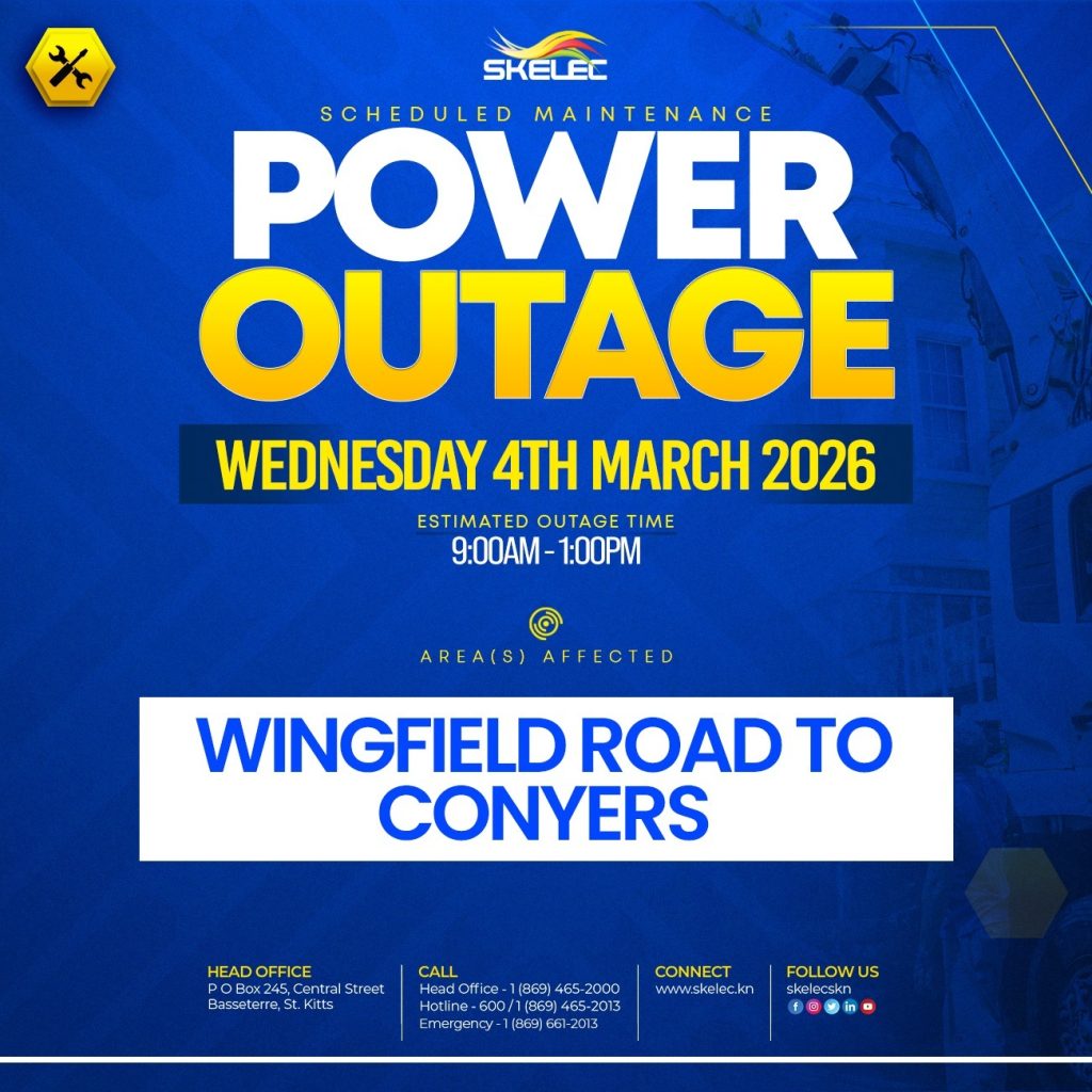 SKELEC  Scheduled Maintenance Power Outage  Wednesday March 4, 2026 – Wingfield Road to Conyers