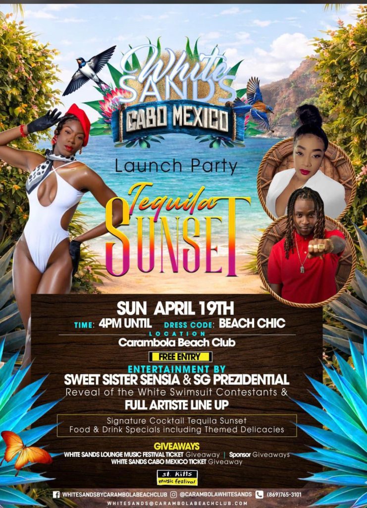 White Sands Cabo Mexico Launch Party – Tequila Sunset