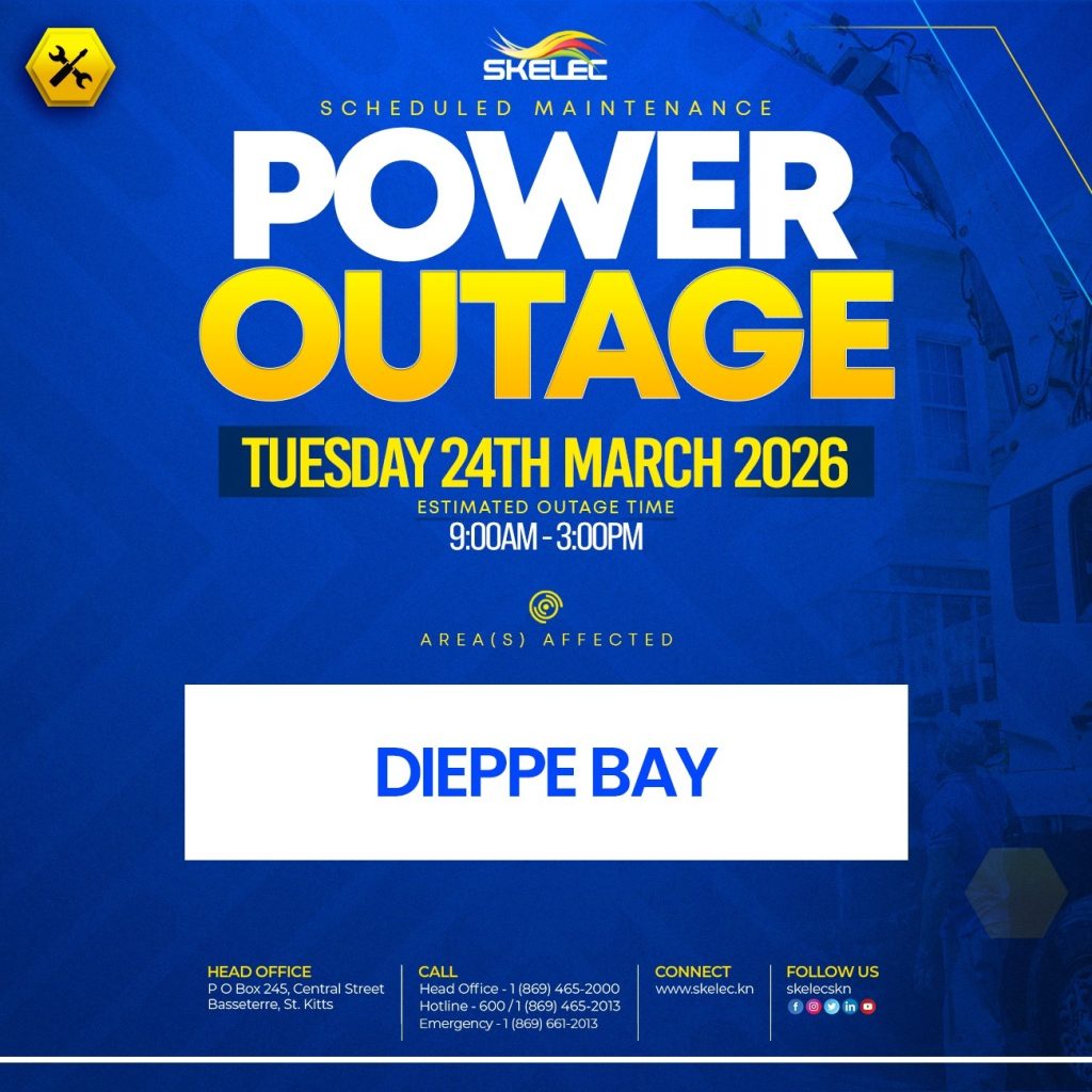 SKELEC Scheduled Maintenance Tuesday March 24, 2026 – Dieppe Bay