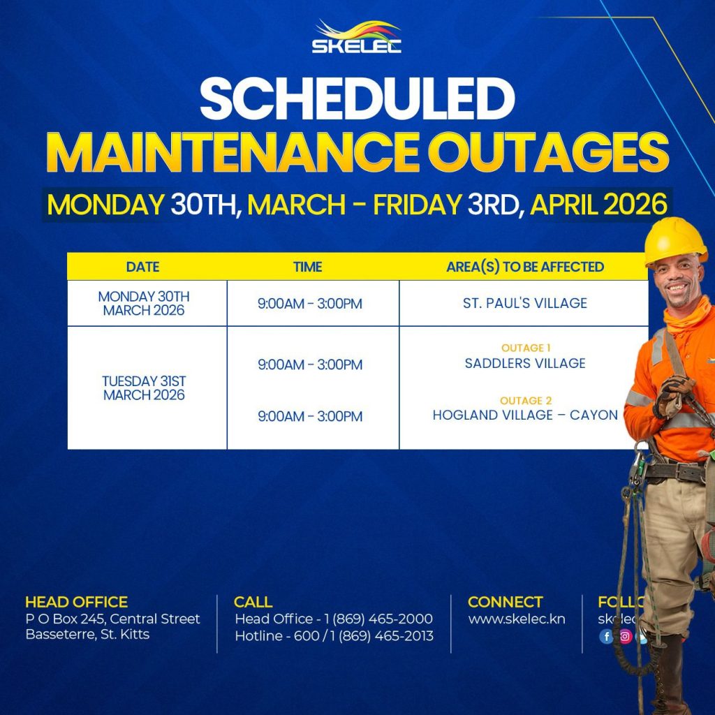 SKELEC Scheduled Maintenance Monday March 30 – Friday March 3, 2026
