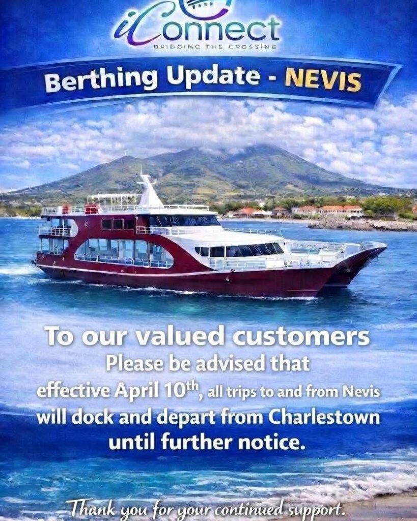 iConnect  Berthing Update- Nevis