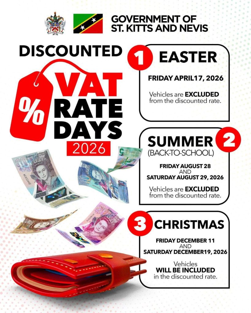VAT Discounted Days 2026