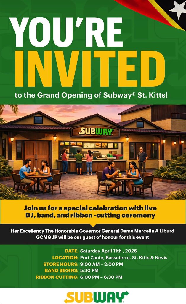 Grand Opening of Subway St. Kitts