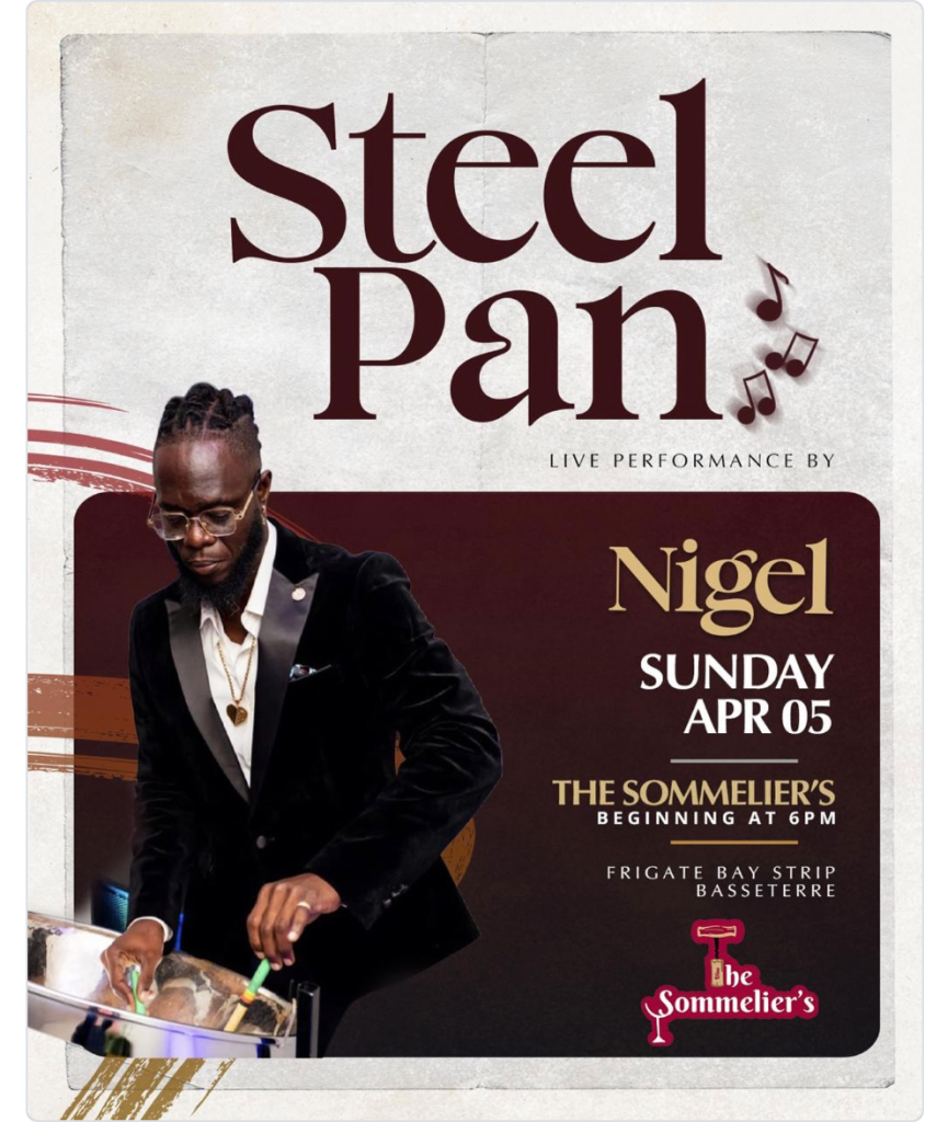 Steel Pan Live Performance at the Sommelier’s
