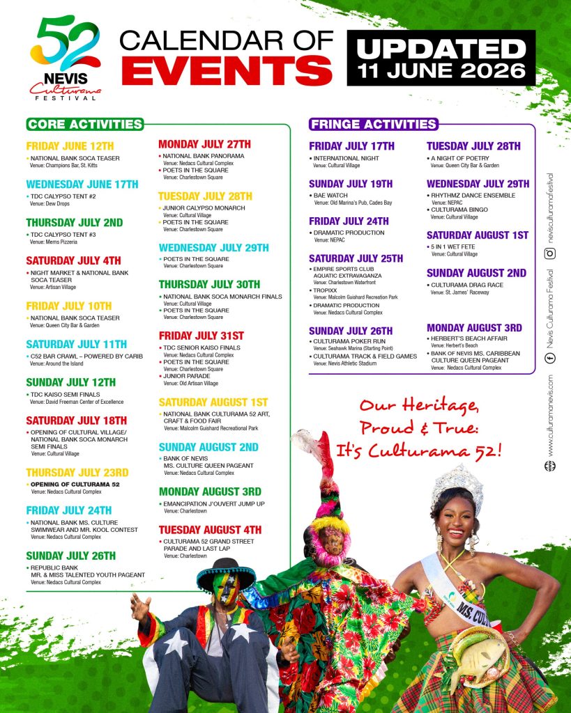 C52 Calendar of Events