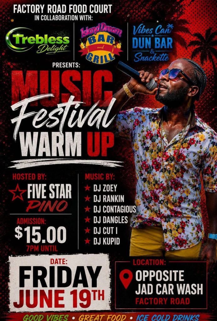 Factory Road Food Court : Music Festival Warm Up