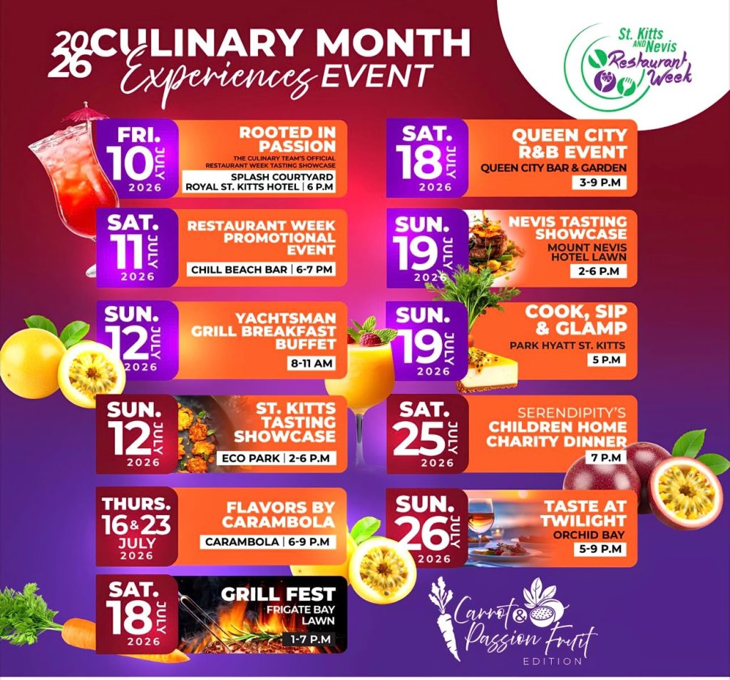 2026 Culinary Month Experiences – July 2026