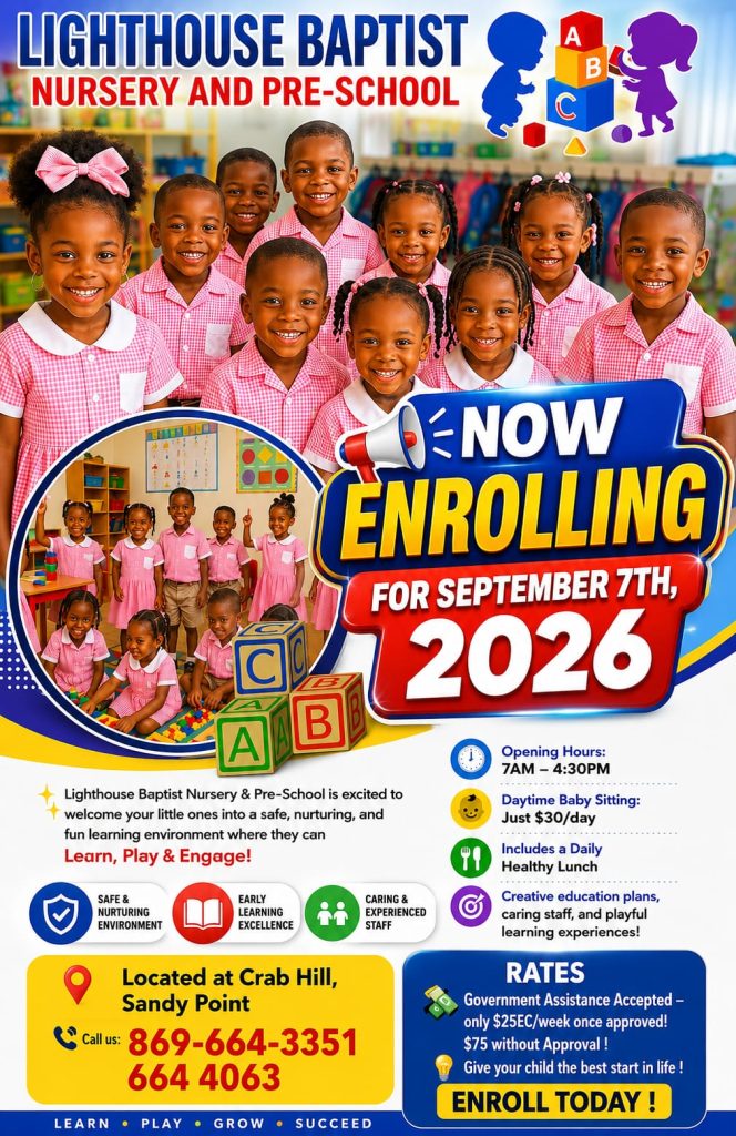 Lighthouse Baptist Nursery& Pre-School Now Enrolling September 2026
