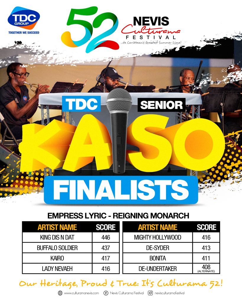 TDC Senior Kaiso Finalists