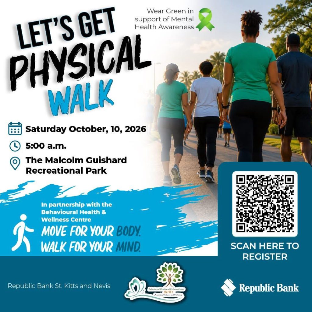 Republic Bank St. Kitts-Nevis: Let’s Get Physical Walk