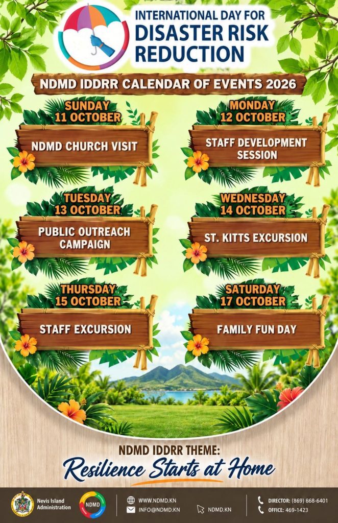 NDMD IDDR Week of Activities Begins Today