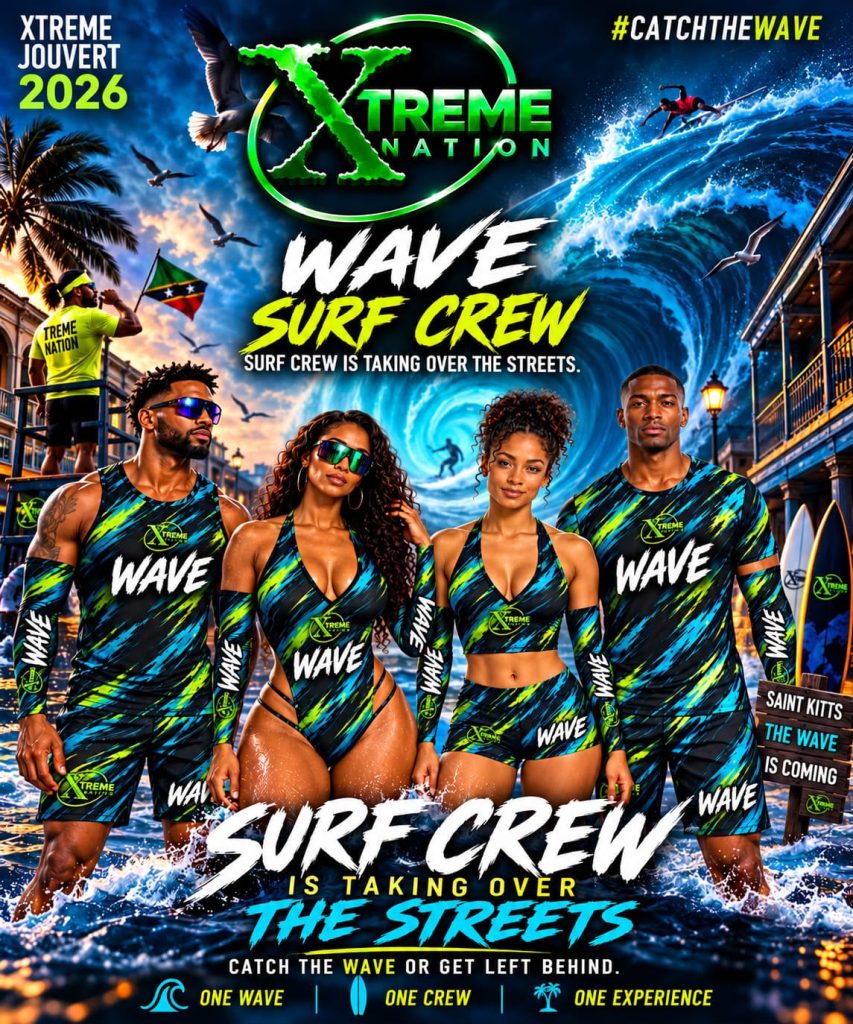 Extreme J’ouvert Troupe 2026 Wave Surf Crew